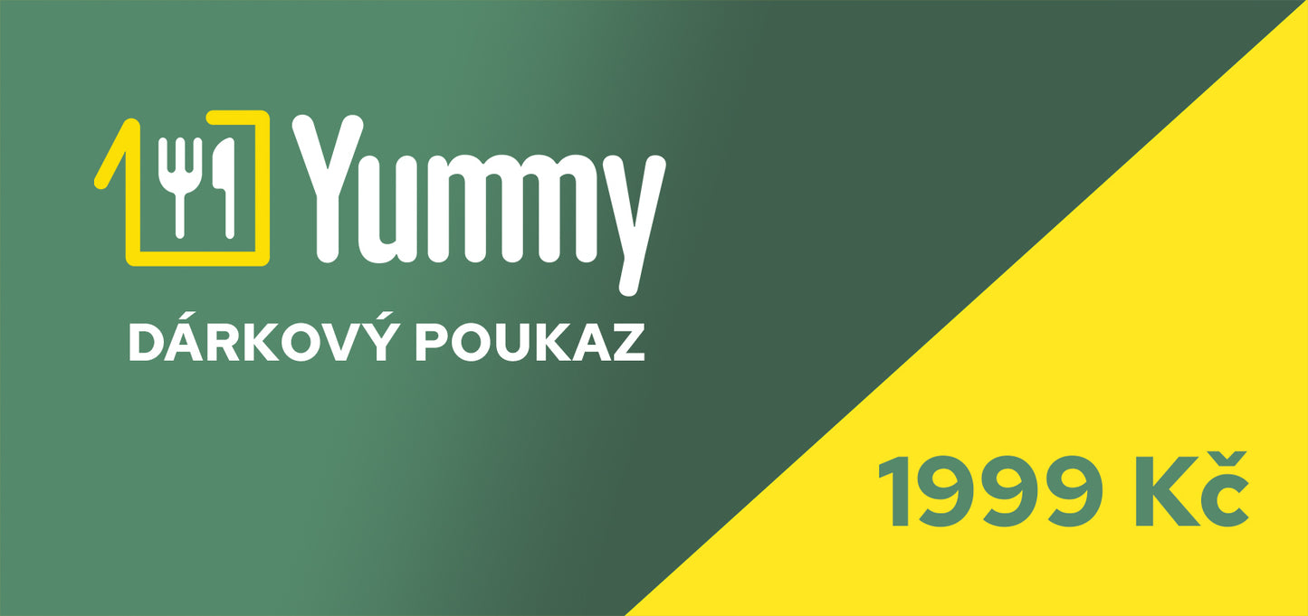 Dárková karta Yummy