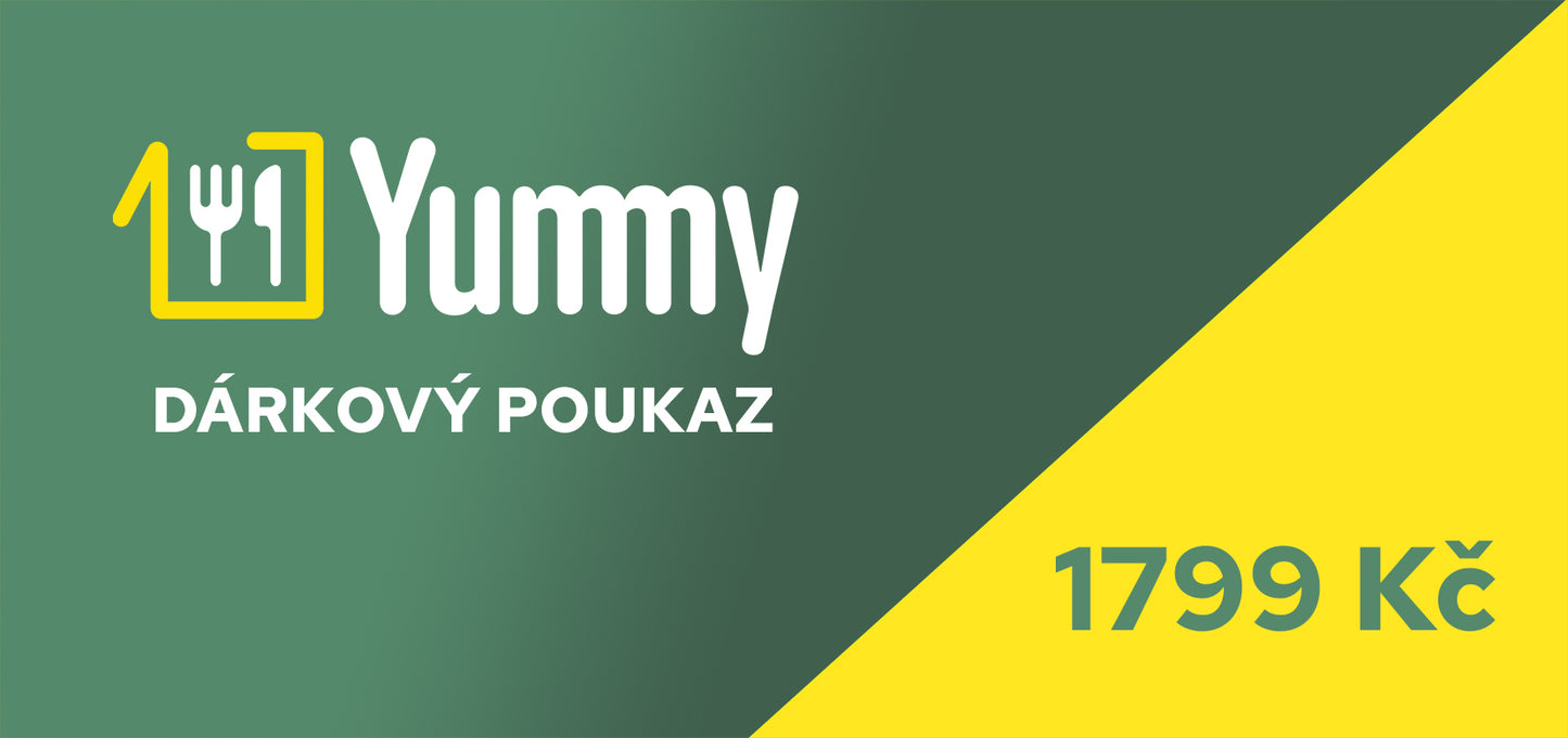 Dárková karta Yummy